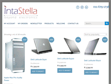 Tablet Screenshot of intastella.net